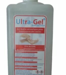 Gel hydroalcoolique Ultra−Gel – 1L