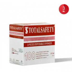 Seringue avec aiguille - SOFAP - 3ml - paquet de 100pcs