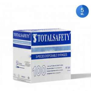Seringue avec aiguille - SOFAP - 5ml - paquet de 100pcs