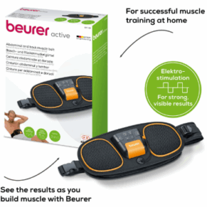 BEURER EM39 Ceinture abdominale et dorsale 2 en 1