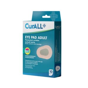 CurALL Eye Pad Pansement Oculaire Adulte B/10